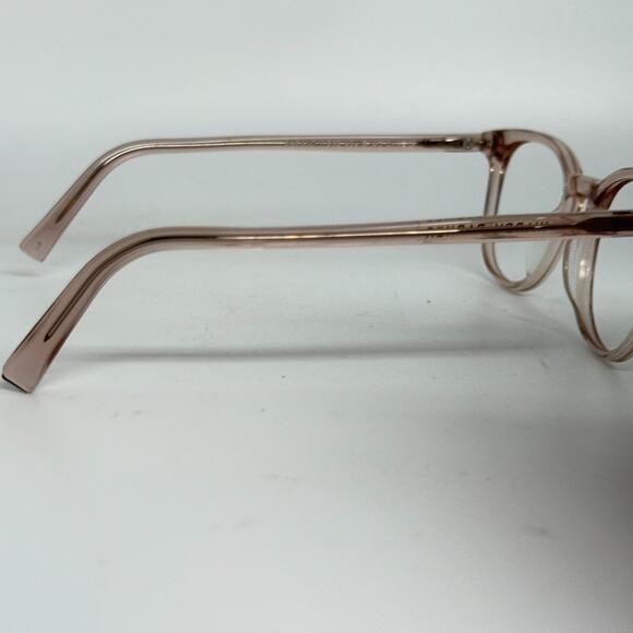 Warby Parker Durand M 668 Rose Water Eyeglasses Frame 48-18-142 H18592 - Picture 4 of 7